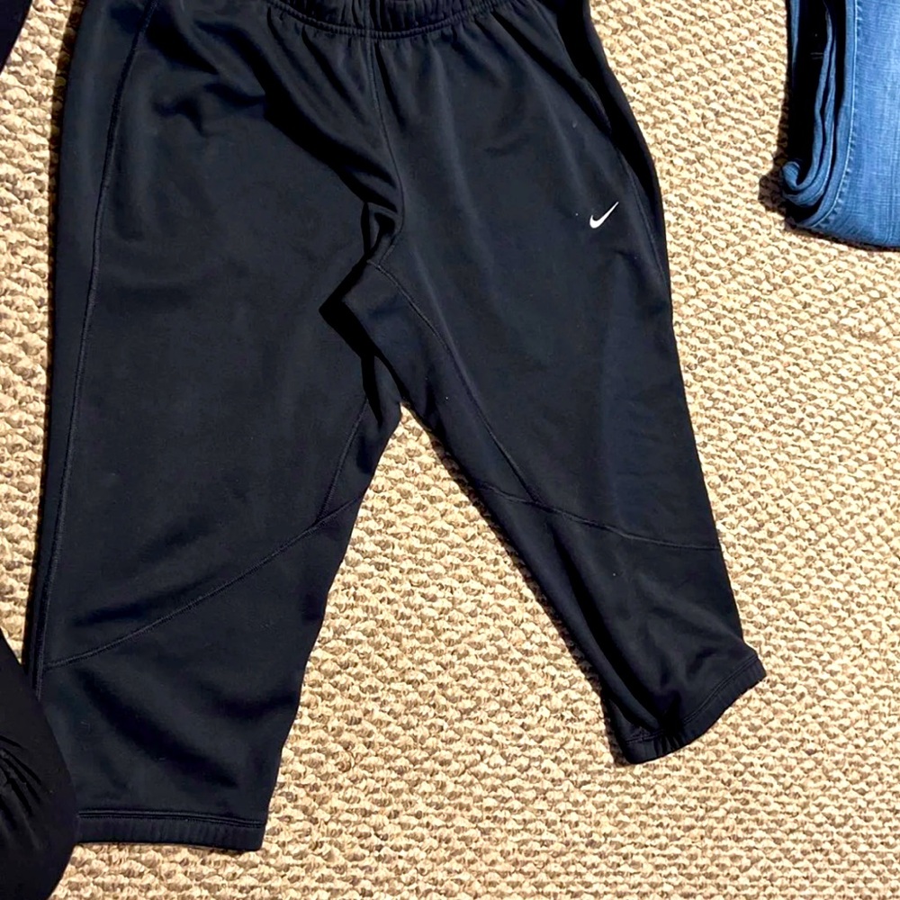 Nike joggers drawstring wait side large unisex